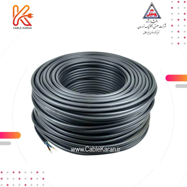 کابل 2/5*5 افشان افشارنژاد(خراسان)-100متری
